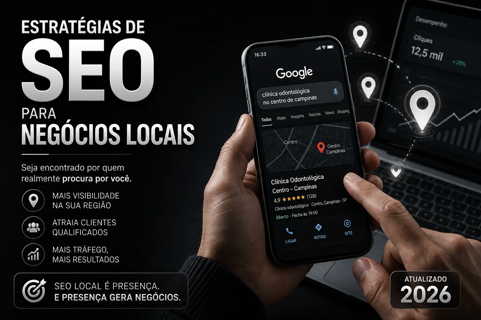 Estratégias de SEO para negócios locais 2026
